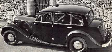 Triumph Renown TDB - angielski oldtimer z 1950 roku.